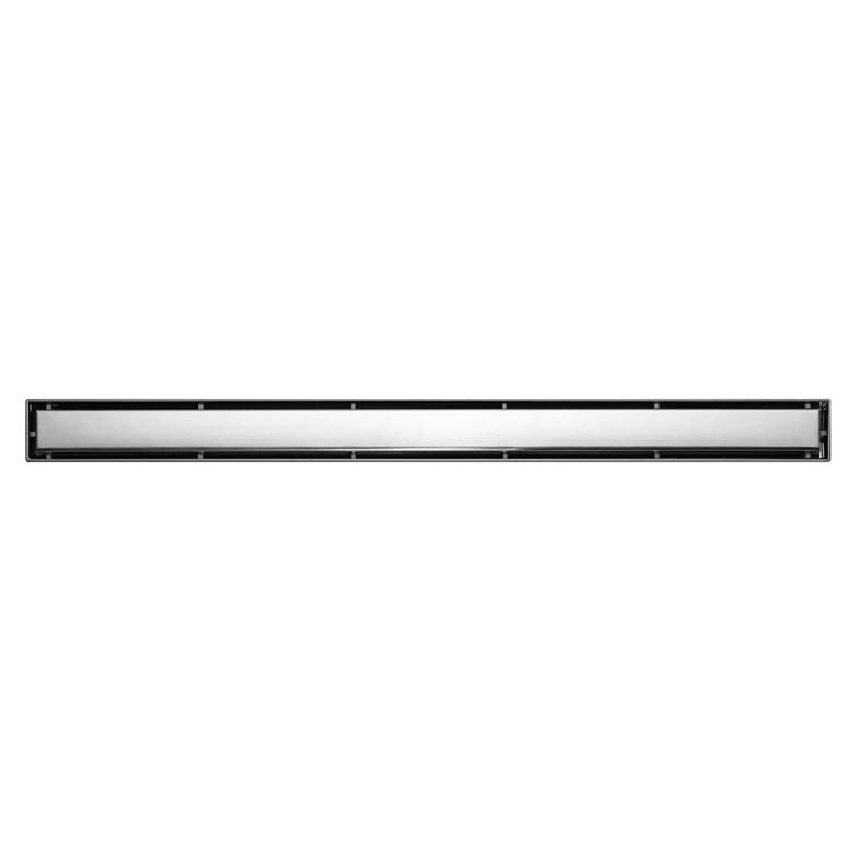 Afløbsrende til brusekabine 2-i-1 - flise/rist, 800 mm billede
