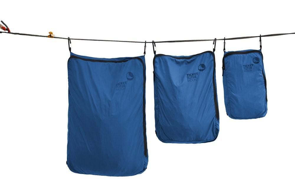 Sæt med 3 rejseorganisatorer - Lightest Blue billede