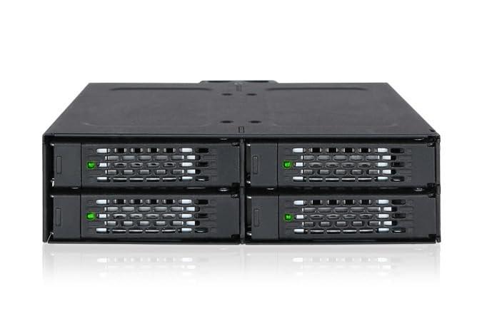 ICY Dock ToughArmor MB607SP-B - 2,5" hot-swap kabinettet til 6 drev (5,25" bay)