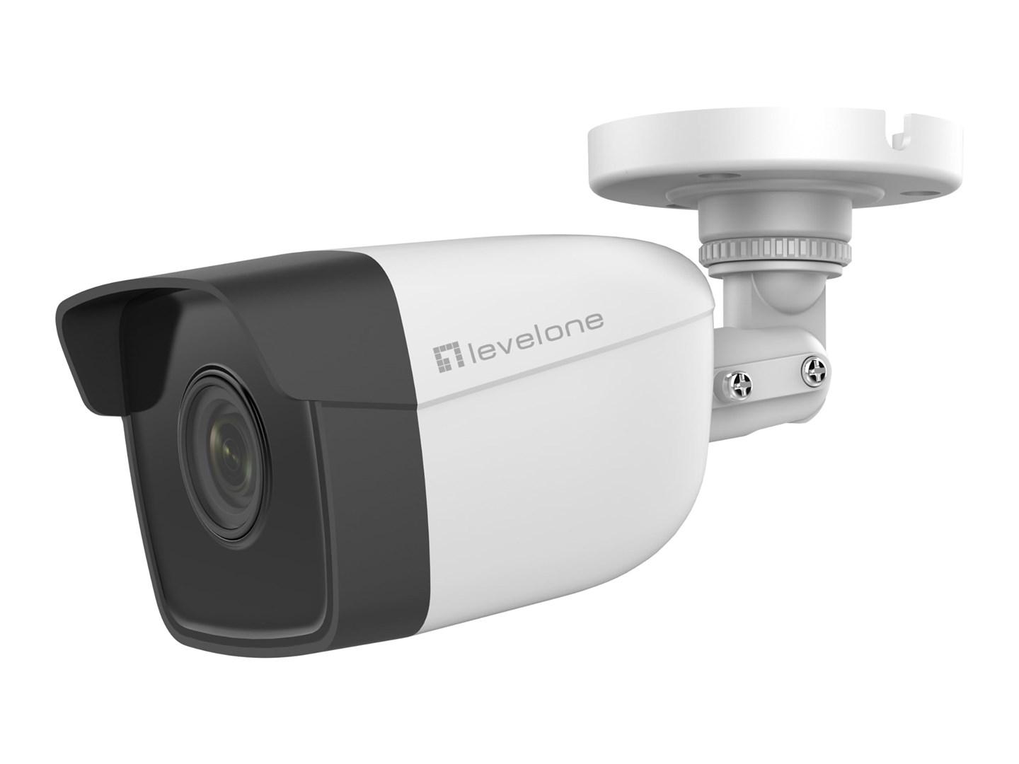 LevelOne Bullet-overvågningskamera 2 MP - IP67, udendørs billede