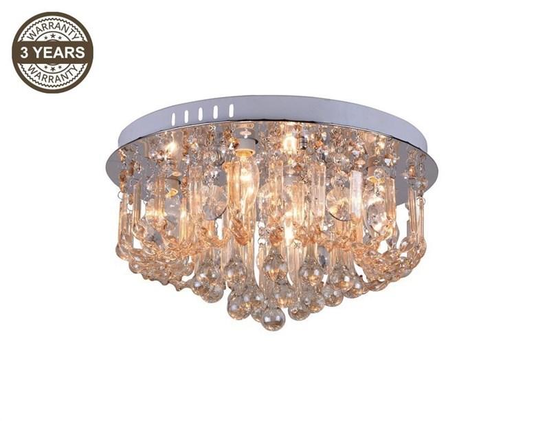 Loftlampe Bisel 50012-400 - 4×E14/LED krystal-look billede