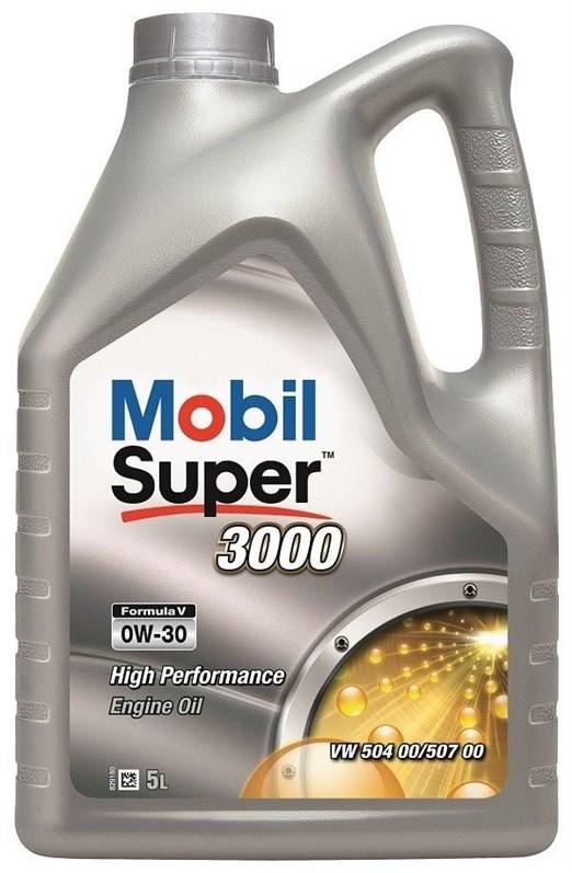 Mobil Super 3000 Formula V 0W-30 motorolie - 5 l billede
