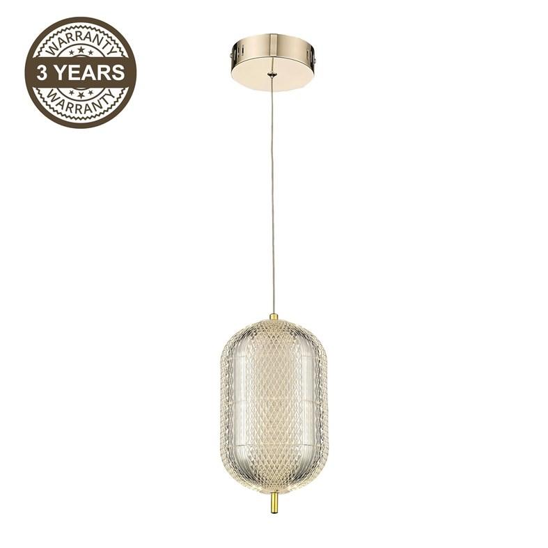 Hængelampe LED A2360-1C - guld billede