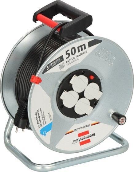 Kabeltromle 50 m - 4 udtag, REEL 1195066 billede