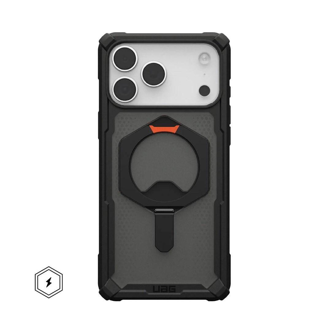 Urban Armor Gear Pathfinder PLYO Cover til iPhone (6,9") - sort/orange, MagSafe billede