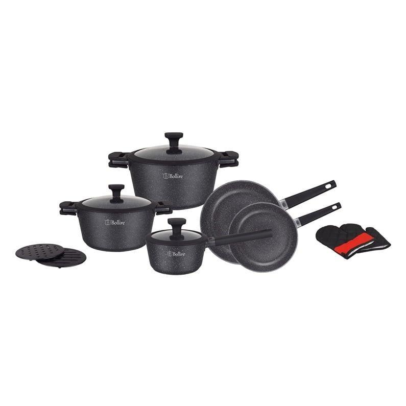 Non-stick grydesæt og pande-sæt - 12 dele billede