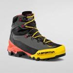 La Sportiva Aequilibrium LT GTX vandrestøvle - Black/Yellow, str. 44 billede