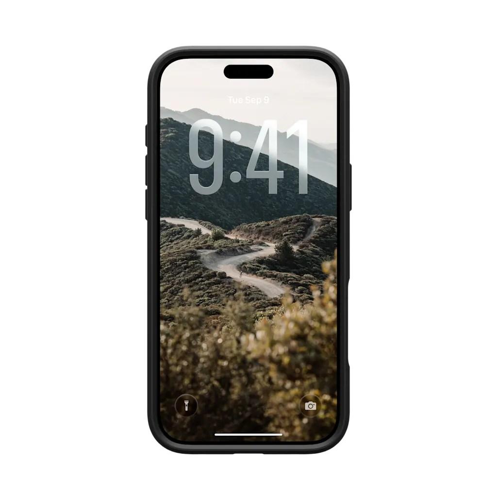 Urban Armor Gear Civilian cover til iPhone 6,9" - oliven/orange, MagSafe billede