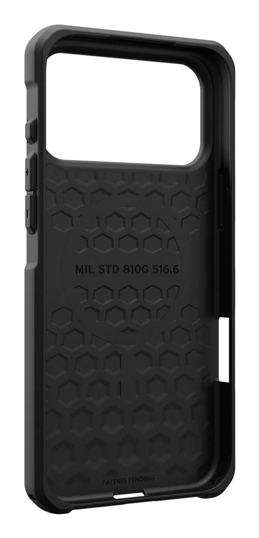 Robust mobilcover til iPhone 6,9" - Kevlar Black, MagSafe-kompatibel billede