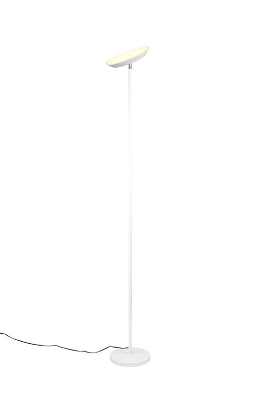 LED gulvlampe Specter - sort, moderne uplight billede