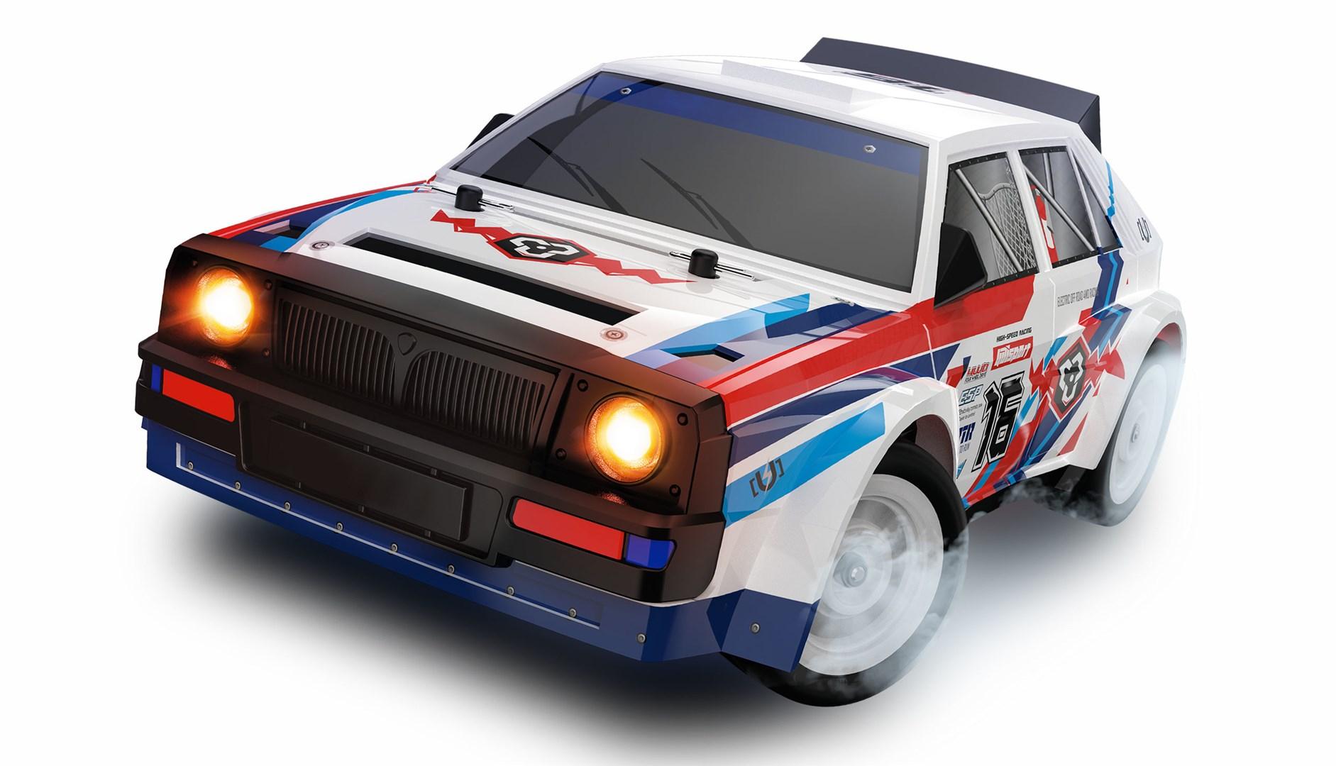RC rallybil 1:16 - LR16 Rallye Drift, 4WD, elektrisk, RTR billede