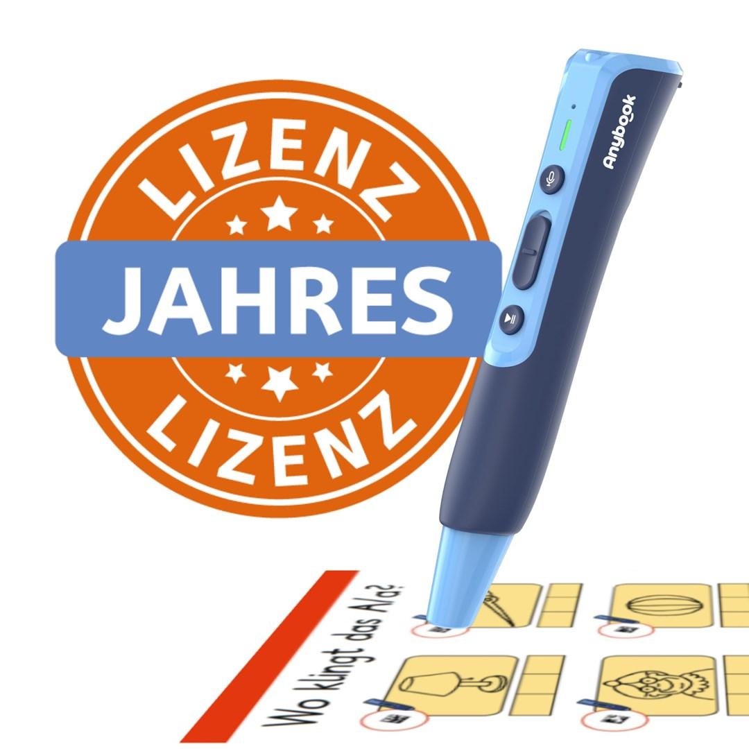 Anybook Audio Pen Pro - årlig licens billede