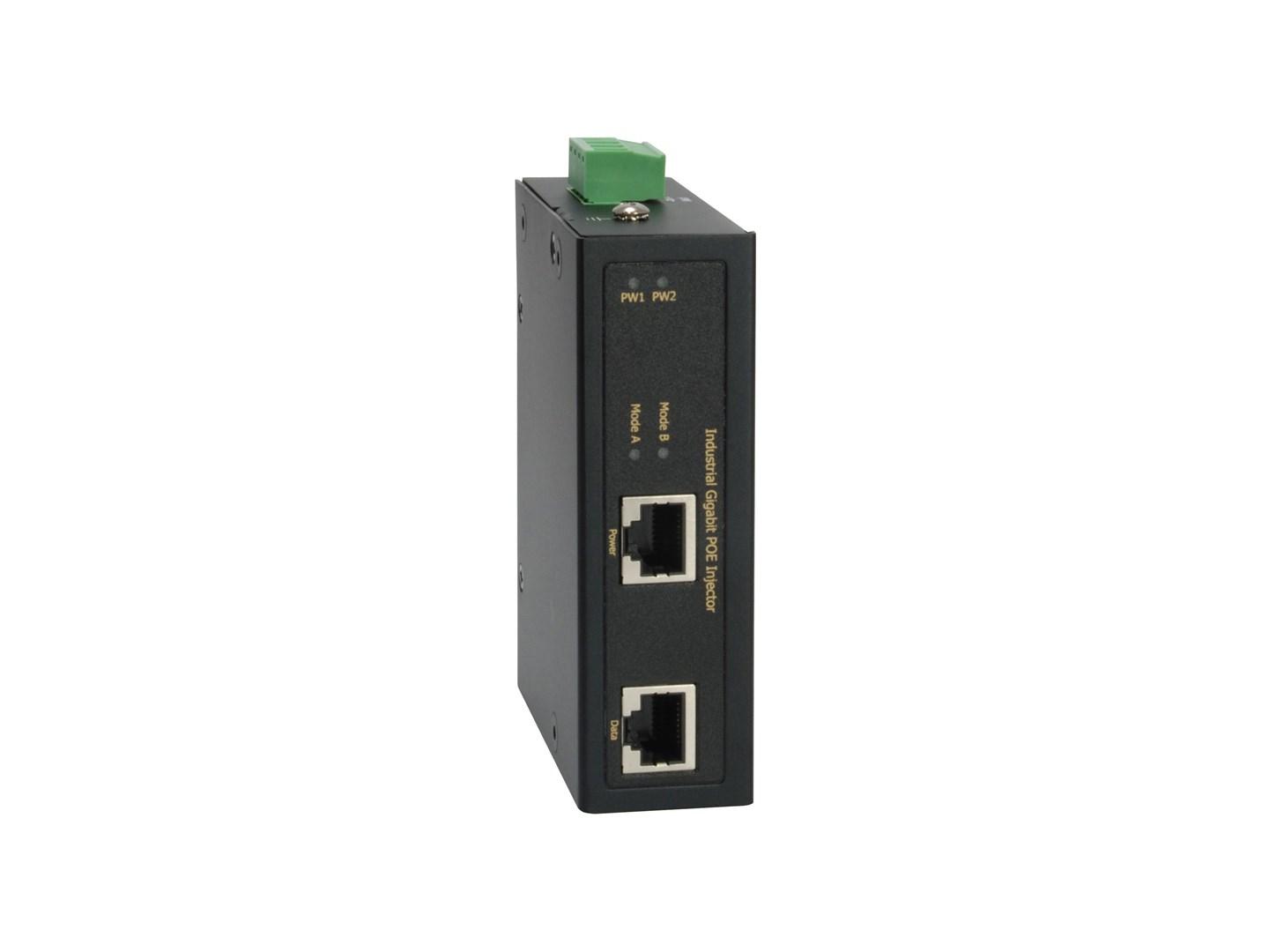 LevelOne IGP-0102 - industriel Gigabit PoE-injektor billede