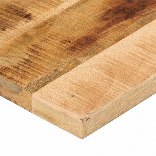 Bordplade 180x30x3,8 cm rektangulær massivt ru mangotræ