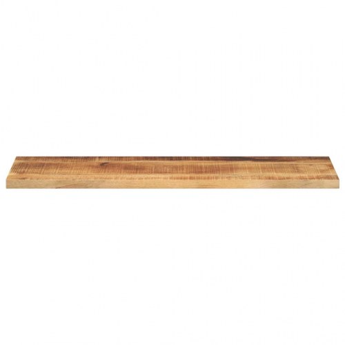 Bordplade 120x30x3,8 cm rektangulær massivt ru mangotræ