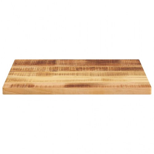 Bordplade 60 x 50 x 3,8 cm rektangulær i massivt ru mangotræ