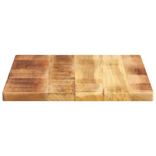 Bordplade 60 x 50 x 3,8 cm rektangulær i massivt ru mangotræ