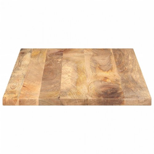 Bordplade i massivt mangotræ 100 x 60 cm - rektangulær