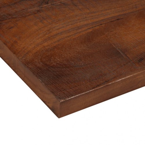 Bordplade 90×30×3,8 cm - rektangulær i massivt genbrugstræ