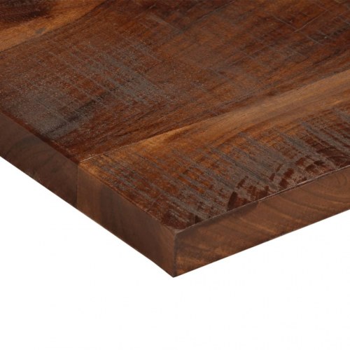 Bordplade 140x30x3,8 cm rektangulær massivt genbrugstræ
