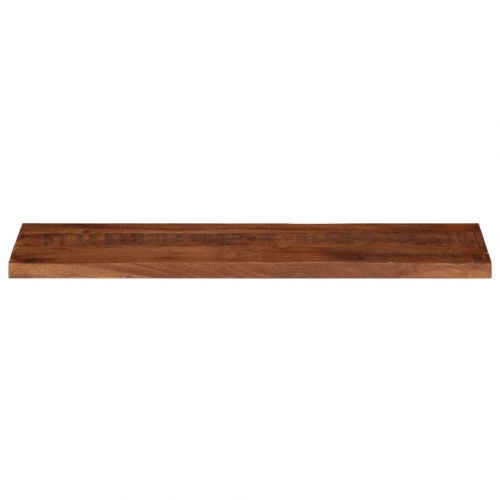 Bordplade i massivt genbrugstræ 100 x 20 x 3,8 cm
