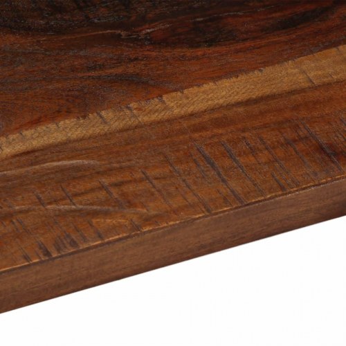 Bordplade 140x30x2,5 cm rektangulær massivt genbrugstræ