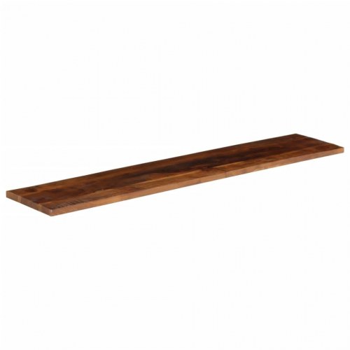 Bordplade 160x20x2,5 cm rektangulær massivt genbrugstræ