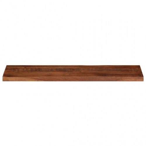 Bordplade 110x40x2,5 cm rektangulær massivt genbrugstræ
