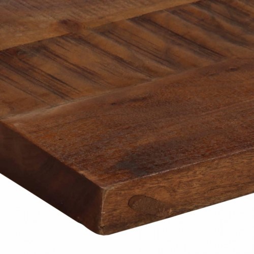Bordplade 120 × 30 × 2,5 cm - rektangulær i massivt genbrugstræ