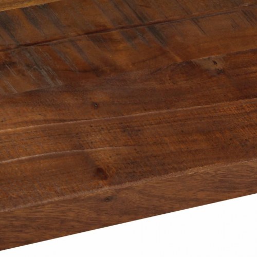 Bordplade 120 × 30 × 2,5 cm - rektangulær i massivt genbrugstræ