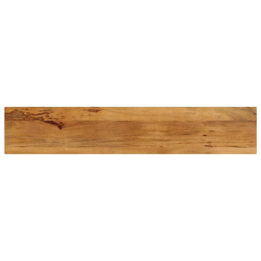 Bordplade 160x40x3,8 cm rektangulær massivt mangotræ billede