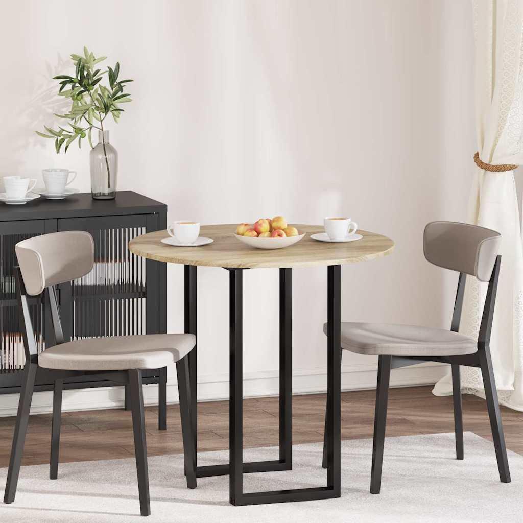 Bordplade Sonoma-eg 80 x 80 x 1.5 cm Konstrueret træ billede
