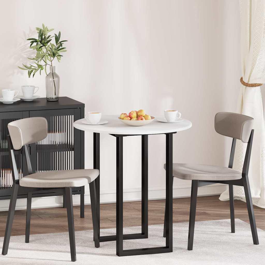 Bordplade Hvid 70 x 70 x 1.5 cm Konstrueret træ billede