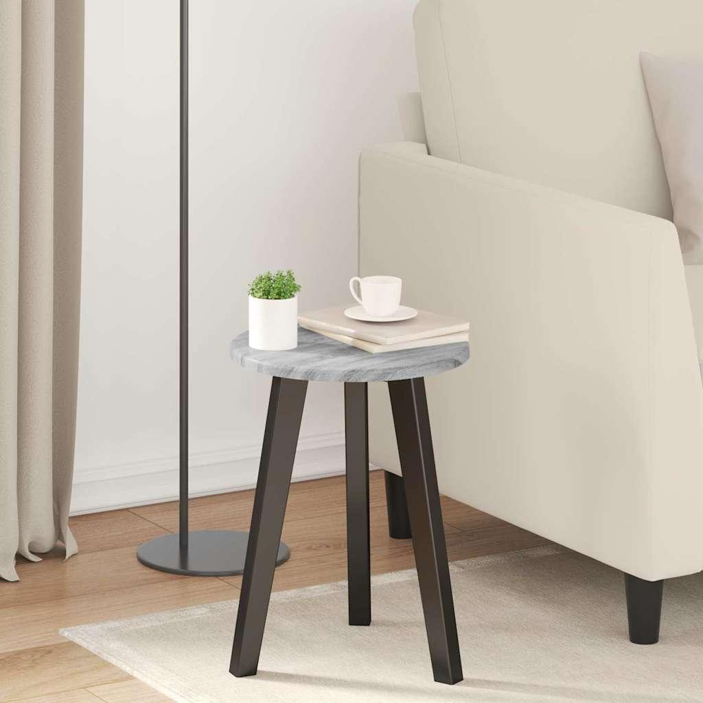 Bordplade Grå sonoma-eg 30 x 30 x 1,5 cm Konstrueret træ billede