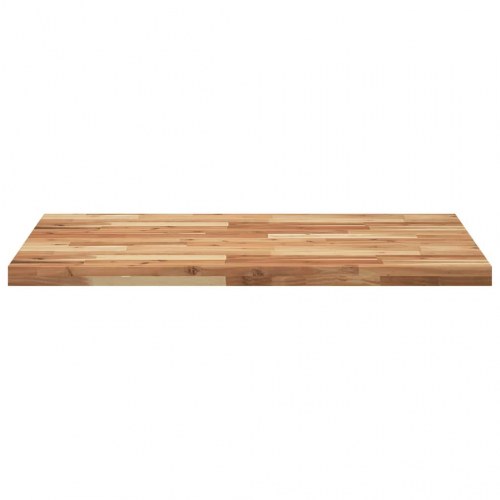 Bordplade 120 × 70 × 4 cm - rektangulær i massivt akacietræ