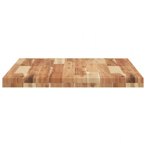 Bordplade 80 × 60 × 4 cm - rektangulær i massivt akacietræ