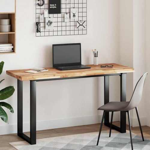 Bordplade 120 × 50 × 4 cm - rektangulær i massivt akacietræ
