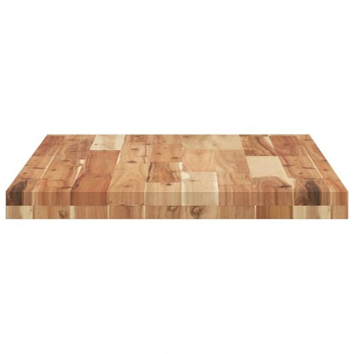 Bordplade 120 × 50 × 4 cm - rektangulær i massivt akacietræ