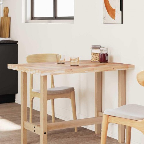 Bordplade 100 × 80 × 4 cm - rektangulær i massivt akacietræ