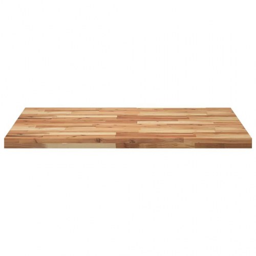 Bordplade 100 × 80 × 4 cm - rektangulær i massivt akacietræ