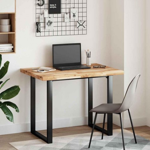 Bordplade 100 × 70 × 4 cm - rektangulær i massivt akacietræ