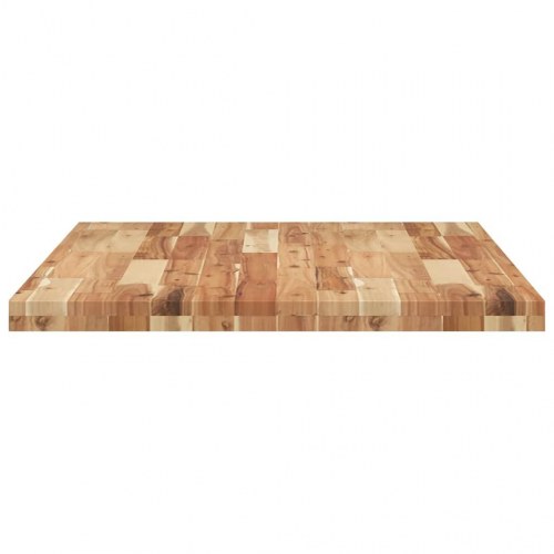 Bordplade 100 × 70 × 4 cm - rektangulær i massivt akacietræ