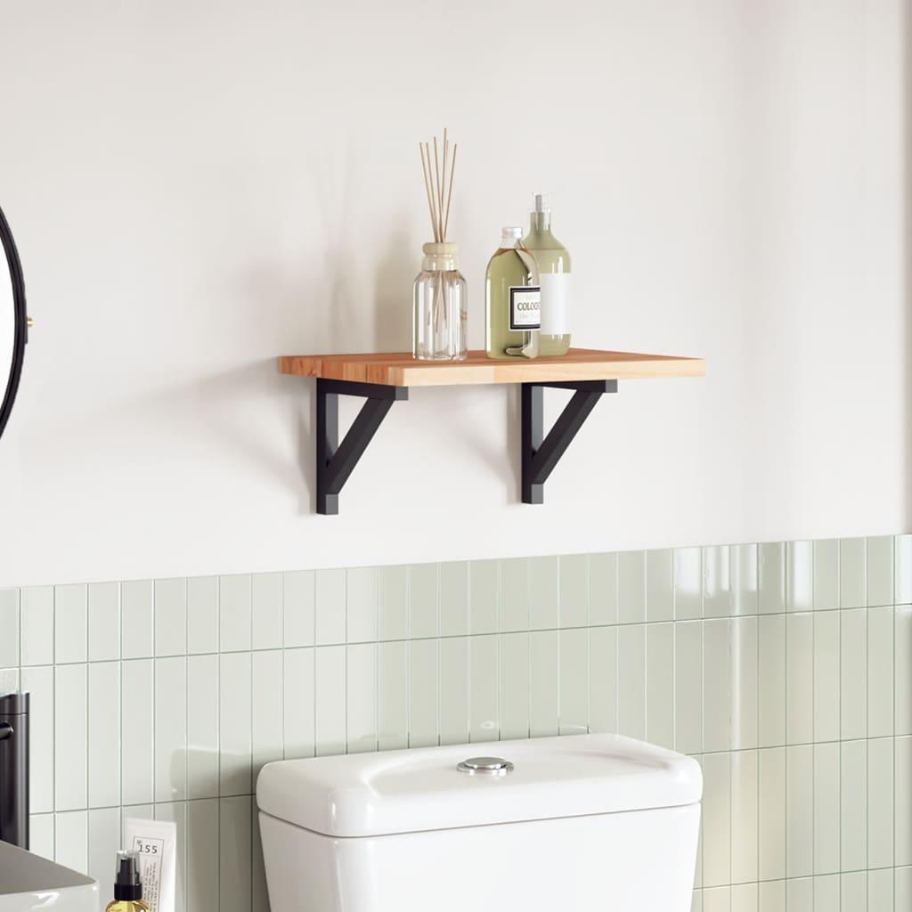 Bordplade 40x30x2 cm rektangulær massivt akacietræ billede
