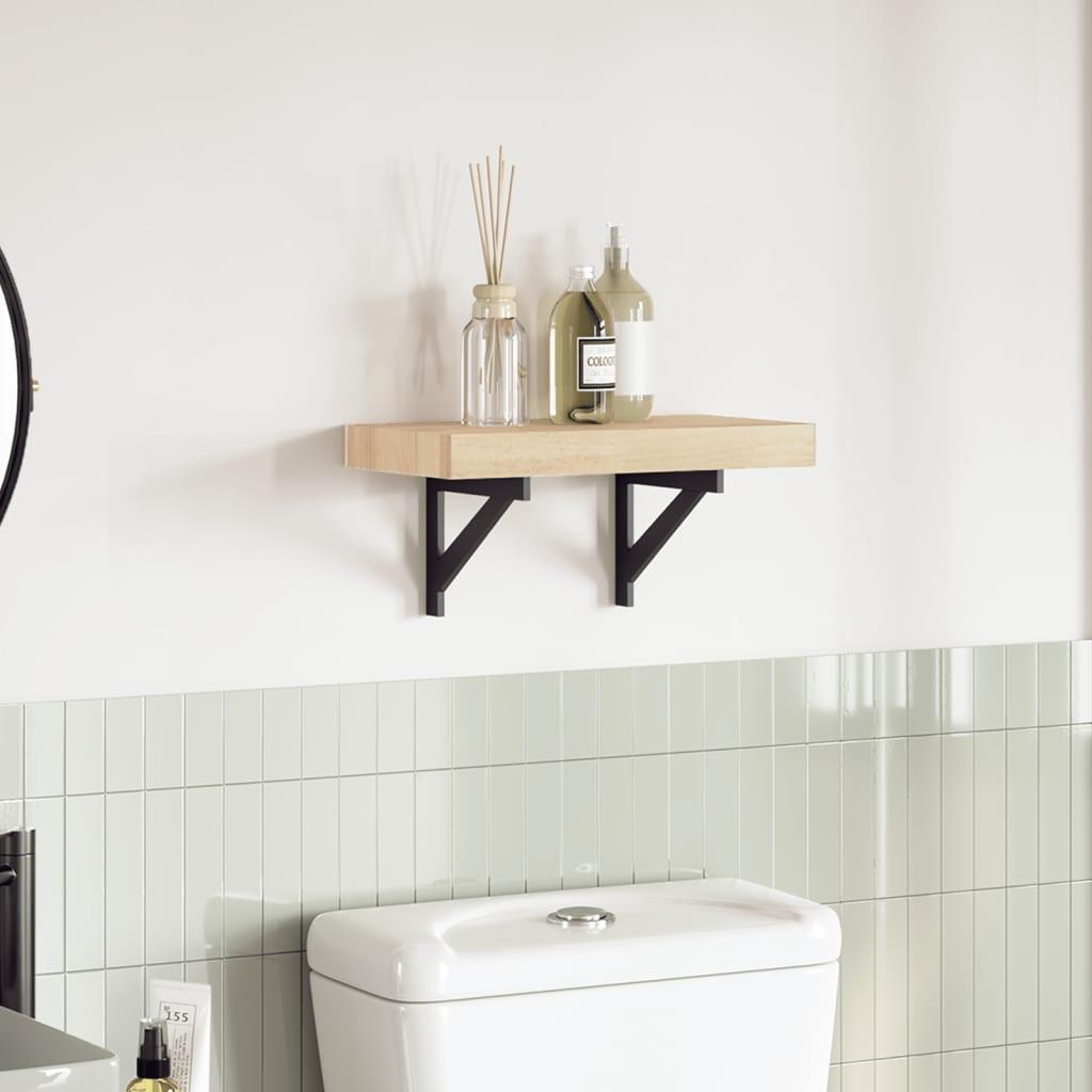 Bordplade 40x20x4 cm rektangulær massivt akacietræ billede