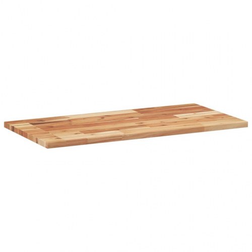 Bordplade i massivt akacietræ 80 x 40 cm - rektangulær