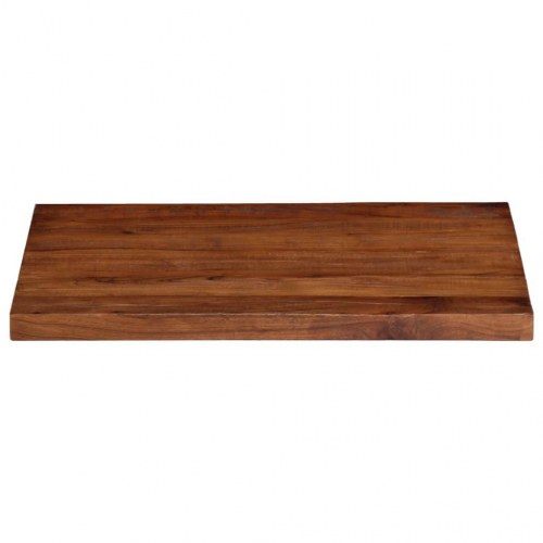 Bordplade 70x50x3,8 cm rektangulær massivt genbrugstræ