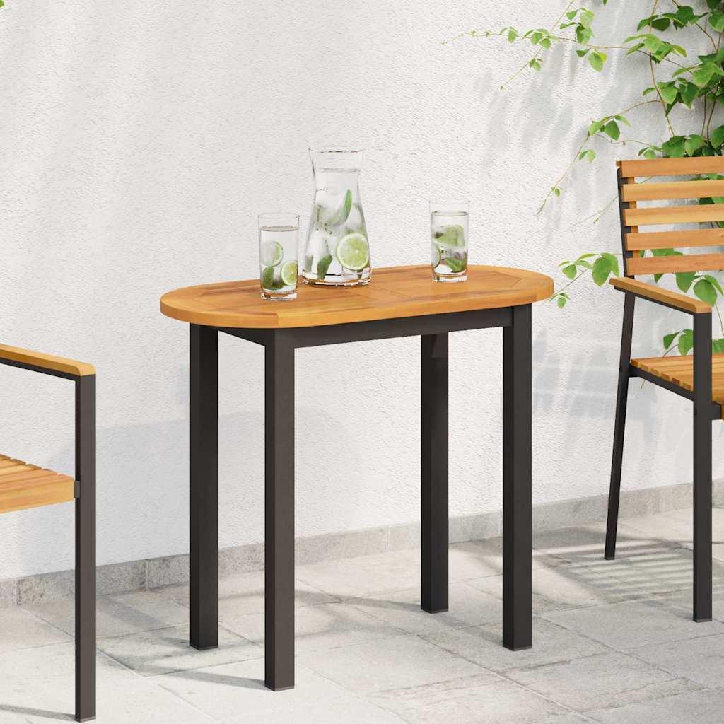 Bordplade Brun 80 x 40 x 2 cm Massivt akacietræ billede