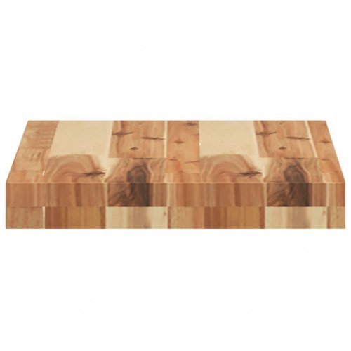 Bordplade i massivt akacietræ 40 x 30 x 4 cm - rektangulær