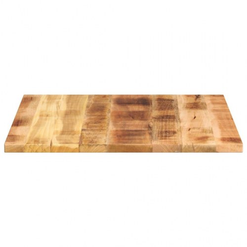 Bordplade 70 x 70 cm i massivt ru mangotræ
