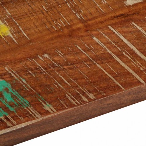 Bordplade i massivt genbrugstræ 60 x 50 x 2,5 cm